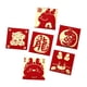 thumbnail image 5 of 6 X 6 Sobres Rojos De Año Nuevo, Pequeños Regalos Cuadrados De Hongbao, Sobres De Dinero De La , Estilo A, 5 of 8