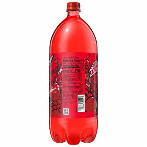 Mountain Dew Code Red Soda Bottle 2 liter - Pack of 2 - Walmart.com
