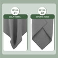 thumbnail image 4 of UPGRATOR 2Ud Deportivo Para Golf Portátil Gris Con Material Para Limpiar Bolas Y, 4 of 6