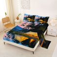 thumbnail image 2 of Erosebridal Watercolor Jungle River House Queen Sheet Sets 4 Pieces for Kids Teens,Camping Tent Bed Set for Boys Girls,Super Cozy Room Decor, 2 of 5