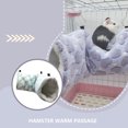 thumbnail image 3 of Youkk 2 Pcs Hamac pour Animaux de Compagnie Cage Tunnel avec Crochet Accessoire Multifonction Durable, 3 of 6