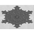 thumbnail image 1 of Ahgly Company Machine Washable Indoor Rectangle Transitional Carbon Gray Area Rugs, 6' x 9', 1 of 7