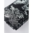 thumbnail image 4 of Beauty-Emily Men's 2-Piece Baroque Print Suit Set with Shawl Collar Blazer & Pants – Luxury Slim Fit, Long Sleeve, Wedding, Party & Formal Wear, 4 of 9