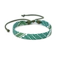 thumbnail image 1 of SharkTRUE Multicolor Pattern Weave Bracelets Palestine Scarf Style Hand Rope Ethnic Gift For Women Men, 1 of 8