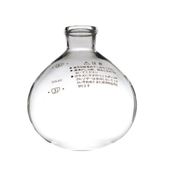 Coffee Syphon Pot Accessories -3/5Cup High Quality Glass Siphon Vacuum Pot Coffee Maker Parts Replace(D)