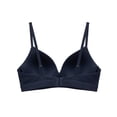 thumbnail image 3 of Brassier Marel para Mujer, Copa Triangular, Marino Talla 36B, 3 of 4