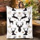thumbnail image 4 of Ganfancp Christmas Flannel Printed Blanket New Office Nap Blanket Fleece Blanket Leg Blanket Warm Sofa Blanket Ofertas Del Día Sólo En Línea Manta*1, 4 of 6