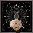 thumbnail image 3 of Yokua Table Cover Astrology Oracles Game Mat Square Shape Pendulum Altar Table Cloth, 3 of 9