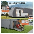 thumbnail image 5 of RV Cover 24-27 ft Class A - Waterproof Travel Trailer Cover, Non-Woven Fabric, All-Weather Protection, with Tire Covers, 5 of 7