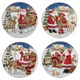 thumbnail image 3 of Certified International Santa's Workshop 16 Pc. Dinnerware Set, Service for 4, Multicolor, 3 of 5