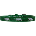 thumbnail image 2 of Mirage Pet 720-29 EGC18 Polar Bear Widget Croc Dog Collar, Emerald Green - Size 18, 2 of 2