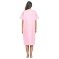 thumbnail image 5 of Casual Nights Women's Snap-Front Short Sleeve Cotton Duster Housecoat with Pockets, 5 of 5