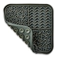 thumbnail image 3 of Vibrant Life Silicone Lick Mat for Pets, Gray, 7.87" x 7.87", 3 of 5