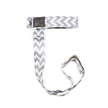 UPC: 0899139005174 | BooginHead SippiGrip Sippy Cup Holder Drinkware Accessory Infant Toddler Boys Girls Gray Chevron