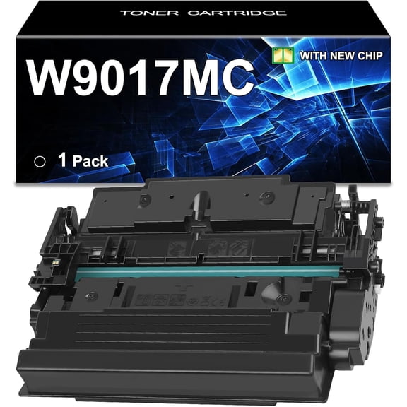 High Yield W9017MC Toner Cartridges with chip Compatible for W9017MC Toner Cartridge Work for LJ Managed E50045 E50045dw MFP E52545 E52545dn E52545c Printers Toner