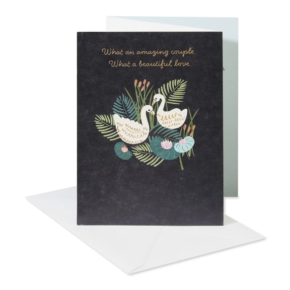 American Greetings Wedding Card for Bride and Groom (Beautiful Love)