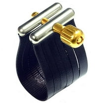 Rovner SS-3R Star Series Ligature for Hard Rubber Baritone Sax, Gold Fittings
