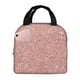 thumbnail image 1 of Easygdp Rose Gold Glitter Bolsa Térmica Premium - Tela Oxford Impermeable, Gran Capacidad, Bolsillo Frontal, Unisex para Trabajo, Escuela, Actividades al Aire Libre y Picnics, 1 of 8