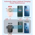 thumbnail image 3 of Cargador de coche inalámbrico MOKPR de carga rápida para iPhone Samsung, 3 of 8