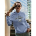thumbnail image 2 of Just Be Royal Stronger Hoodie Women -Image by Shutterstock, Female x-Large, 2 of 4