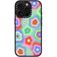 thumbnail image 2 of Compact iPhone 16 Pro Max Case [Lightweight / 4ft. 2X Military Grade Drop Protection/Slim] - Cherries - Clear Black, 2 of 5