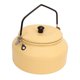 thumbnail image 3 of Tetera de té, ligera, portátil, mango ergonómico, textura exquisita, tetera para el hogar, cafetería, camping al aire libre, color crema amarillo, 3 of 5