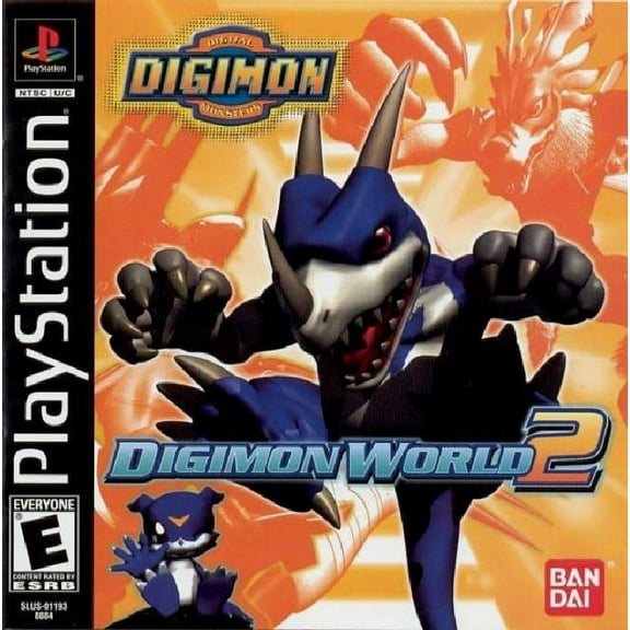 Restored Digimon World 2 (Sony PlayStation 1, 2001) RPG Game (Refurbished)
