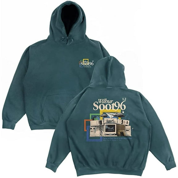 Wilbur Soot Green Computing Hoodie Unisex Hooded Sweatshirt Long Sleeve Pullover Clothes