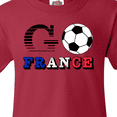 thumbnail image 4 of Inktastic Go, France- Soccer, Football Youth T-Shirt, 4 of 5