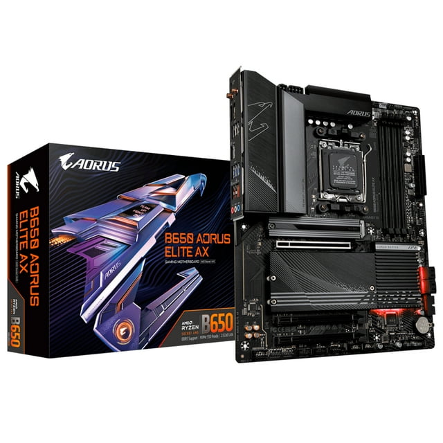 MOTHER BOARD GIGABYTE B650 AORUS ELITE AX AM5 DDR5 ATX RGB