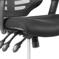 thumbnail image 6 of Modern Contemporary Urban Design Home Business Office Furniture Work Desk Chair, Fabric, Black, 6 of 8