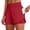 Red, variant on Conairie Athletic Shorts for Women Loose Quick Dry Elastic High Waisted Yoga Shorts with Built-In Liner Lightweight Summer Beach Vacation Clothes with Pockets Blue L