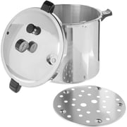 Presto 23-Quart Induction Compatible Pressure Canner, Silver, Aluminum