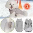 thumbnail image 5 of Winter Vest Cozy Apparel Thermal Lined Outerwear For Small Medium Large Windproof Cold Weather Jacket Coat Pet Clothes Rack Pet Clothes for Cats Pet Clothes for Medium Dogs Girl Pet Clothes for Medium, 5 of 5
