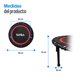 thumbnail image 2 of Trampolin Comercial Tayga 36" negro/rojo., 2 of 6