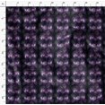 thumbnail image 4 of Soimoi Purple Poly Georgette Fabric Scared Geometric Galaxy Decor Fabric Printed Yard 52 Inch Wide, 4 of 6