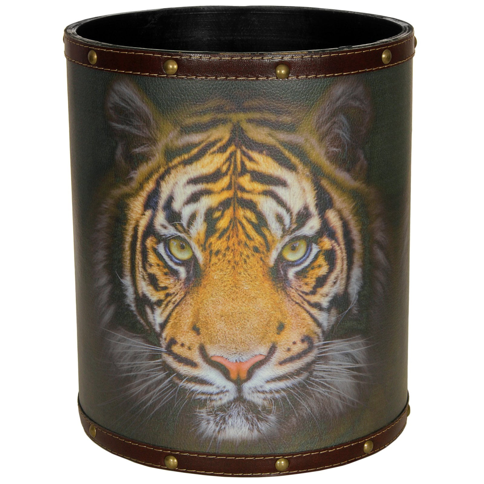 Oriental Furniture Bengal Tiger Waste Basket - Walmart.com - Walmart.com