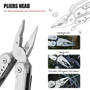 ROXON S803E Flash Elite 20-in-1 Multitool - D2 Blade, Flint, Pliers, Whistle