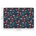 thumbnail image 5 of DarkBlue Colorful Dinosaurs Flannel Non Slip Door Rugs,Washable Door Mats Indoor,Decorative Door Mats,Dirt-Resistant and Absorbent Doormat for Entrance,Bedroom,Kitchen,Bathroom,23.5"x16", 5 of 5