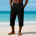 thumbnail image 2 of CIAKGIAF Pants for Men Casual Comfortable, Outdoor with Pockets Sporty Cargo Pants Black L, 2 of 9