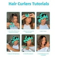 thumbnail image 5 of 12PCS Heatless Curlers Sponge C-Shape Rollers Hair Curlers Reusable Hair Rollers for Long Hair Heatless Blowout, 5 of 8