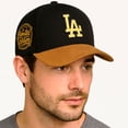 thumbnail image 4 of Knite Gorra de gamuza para hombre Los Angeles bordado New York visera curva, 4 of 4