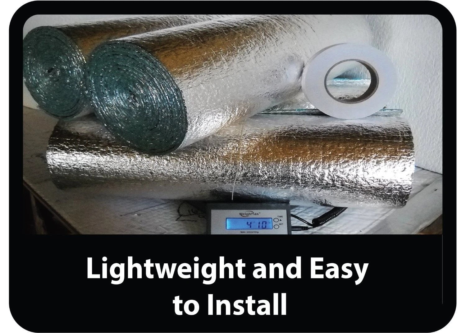 NASATEK SSR 2 Car Garage Door Silver Insulation and Water Heater Tank Wrap Kit