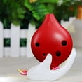 thumbnail image 3 of 6-hole plastic alto C ocarina, suitable for children and teachers, 3 of 5