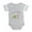 Heather Gray, variant on CafePress - Little Brother Big Sister S - Cute Infant Baby Football Bodysuit