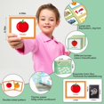 thumbnail image 2 of 105 Tarjetas 269 Imágenes Tarjetas Flash Del Alfabeto Abc Para Niños Pequeños De 2 A 4 Años Tarjetas Flash Para Niños De 1 2 3 4 5 6 Años Animales Frutas Verduras Número Transporte Color Forma Suspiro, 2 of 5