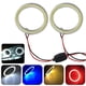 thumbnail image 1 of Gwong Autos 2 unids / set 9-14V COB LED Angel Eyes Auto Auto Vehículo Anillos Cabeza Lámpara de bombilla Gwong 24004302, 1 of 6