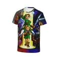 thumbnail image 4 of The Legend of Zelda 3D Printed T-Shirt Crewneck Graphic Short Sleeve Tees for Boys Girls, 4 of 7
