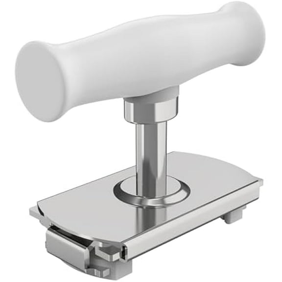 ZCJar Opener for Seniors with Arthritis & Weak Hands, Easy Twist Jar Openers, Adjustable Multifunctional Jar Lid Opener, Jar Bottle Cap Opener Gripper, Useful Gifts for Elderly/Women/Men (White)