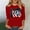 Red, variant on Lumosvexa Summer Womens Casual T-Shirt for Women Graphic Short Sleeved Shirt Tops Crew Neck T-Shirt Red Size XL